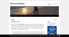 Desktop Screenshot of educacion-bilingue.com